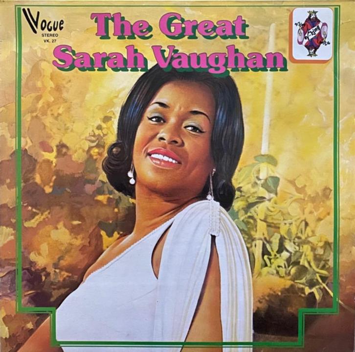 LP - Sarah Vaughan ‎– The Great Sarah Vaughan, Cd's en Dvd's, Vinyl | Jazz en Blues, Gebruikt, Jazz, 1960 tot 1980, 12 inch, Ophalen of Verzenden