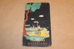 Oude Kompas kaart van Nederland - Circa 1948, Boeken, Gelezen, Ophalen of Verzenden, Landkaart, 1800 tot 2000
