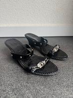 Vintage Y2K kitten heel sandalen met steentjes, Kleding | Dames, Schoenen, Vintage, Vintage, Zo goed als nieuw, Vintage