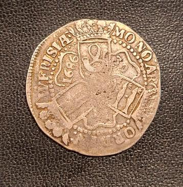 30 stuiver west friesland 1686 zilver provinciaal zeldzaam beschikbaar voor biedingen