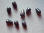 Lila keramiekkralen (8 stuks), Verzenden, Nieuw, Kraal