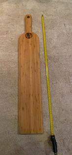 Serveer - hapjesplank borrelplank 80 cm x 14 cm hout, Zo goed als nieuw, Hout, Ophalen