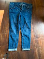 Red button spijkerbroek donkerblauw 42 met stretch en bandje, Kleding | Dames, Spijkerbroeken en Jeans, Ophalen of Verzenden, Zo goed als nieuw