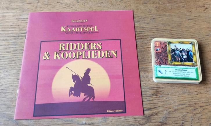 Kolonisten Catan Kaartspel uitbreiding Ridders & Kooplieden, Hobby en Vrije tijd, Gezelschapsspellen | Bordspellen, Zo goed als nieuw