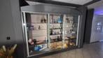 Vitrinekast vitrine showroom winkel zonnestudio vitrine kast, Huis en Inrichting, Kasten | Vitrinekasten, Ophalen, Gebruikt, 200 cm of meer