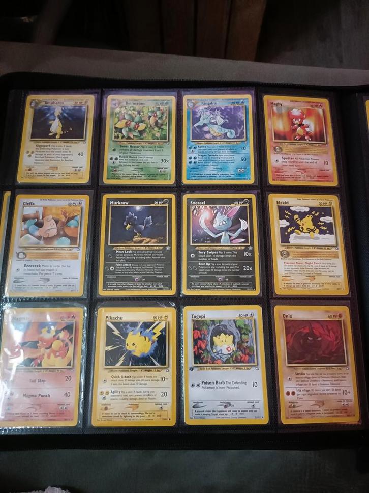Verschillende kaarten Neo Genesis, Hobby en Vrije tijd, Verzamelkaartspellen | Pokémon, Zo goed als nieuw, Meerdere kaarten, Ophalen of Verzenden