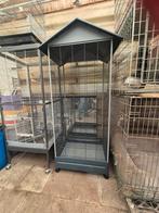 Binnenvolliere, Dieren en Toebehoren, Vogels | Hokken en Kooien, Ophalen of Verzenden, Zo goed als nieuw, Metaal, Vogelkooi