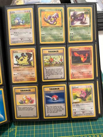 Oude pokemon kaarten 1e Edition & Unlimited Engels beschikbaar voor biedingen