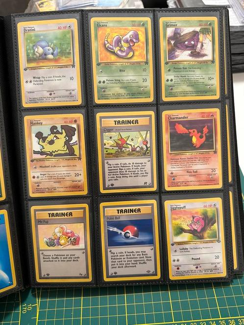 Oude pokemon kaarten 1e Edition & Unlimited Engels, Hobby en Vrije tijd, Verzamelkaartspellen | Magic the Gathering, Zo goed als nieuw