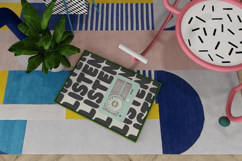 Retro look ‘Radio Listen’ poster - A3 €19,95, Verzamelen, Retro, Huis en Inrichting, Ophalen of Verzenden