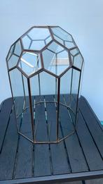 Terarium stolp met glas en koper, Ophalen