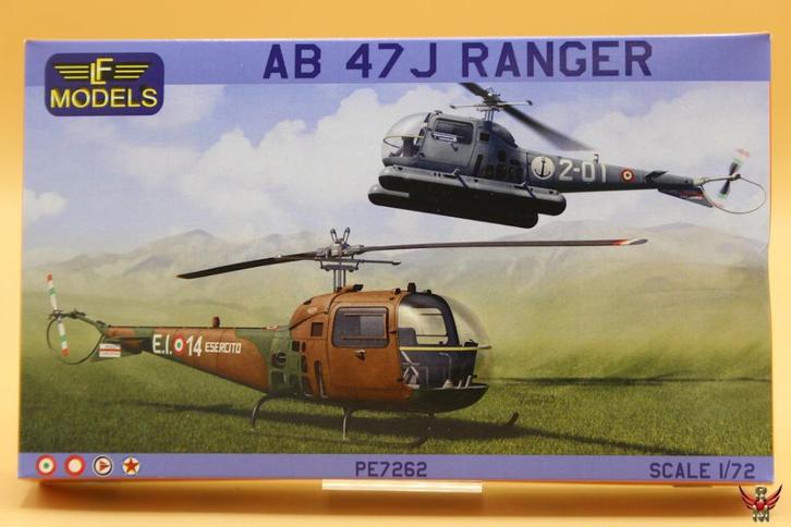 ROWASP | LF Models 1/72 AB 47J Ranger, Hobby en Vrije tijd, Modelbouw | Vliegtuigen en Helikopters, Nieuw, Helikopter, Groter dan 1:72