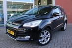 Ford Kuga 1.6 EcoBoost 182 PK Titanium 4WD AUTOMAAT | Camera, Auto's, Ford, Euro 5, Gebruikt, 4 cilinders, Zwart