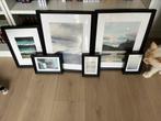 6 zwarte fotolijsten van ikea, Huis en Inrichting, Woonaccessoires | Lijsten, Ophalen of Verzenden, Zo goed als nieuw, Hout, Minder dan 50 cm