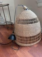 Lamp rotan, Ophalen of Verzenden, Zo goed als nieuw, Minder dan 50 cm