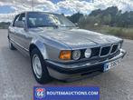 BMW 750i LA | 1989 | Route 66 Auctions, Auto's, Overige carrosserieën, Zwart, Bedrijf, Handgeschakeld