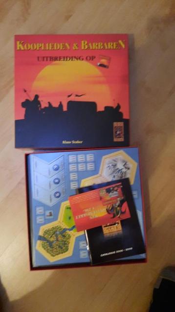 bordspel Catan Kooplieden en Barbaren stans seal 999 games  beschikbaar voor biedingen