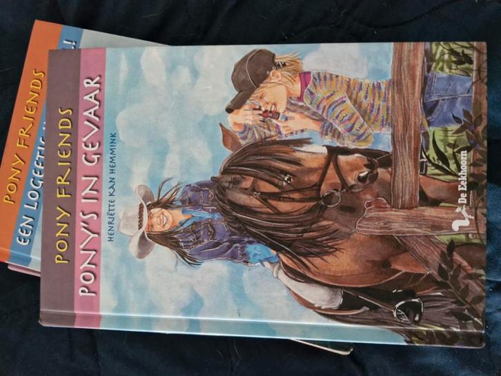Henriette Kan Hemmink - Pony's in gevaar, Boeken, Kinderboeken | Jeugd | 10 tot 12 jaar, Zo goed als nieuw, Ophalen of Verzenden