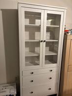 Witte vitrine / laden kast, Ophalen, Gebruikt, 50 tot 100 cm, Minder dan 100 cm