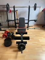 Drukbank halterbank, Sport en Fitness, Fitnessmaterialen, Ophalen, Zo goed als nieuw, Fitnessbank