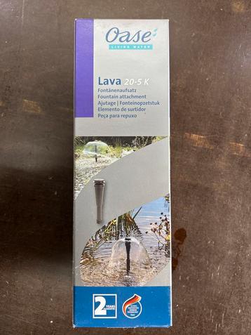 Oase Lava 20-5 K Fonteinopzetstuk - Nieuw! beschikbaar voor biedingen