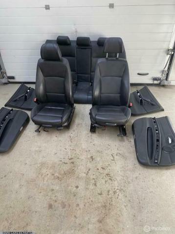 Leder sport Interieur BMW 3-serie E90 ('05-'08) zwart leder beschikbaar voor biedingen
