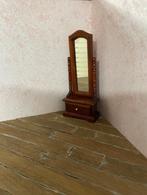 poppenhuis Staande spiegel noten, Ophalen of Verzenden, Nieuw, Poppenhuis