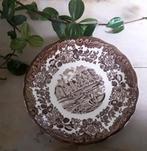 Schotel / saucer - a royal worcester - 1790 - avon scenes -, Antiek en Kunst, Antiek | Servies los, Ophalen of Verzenden