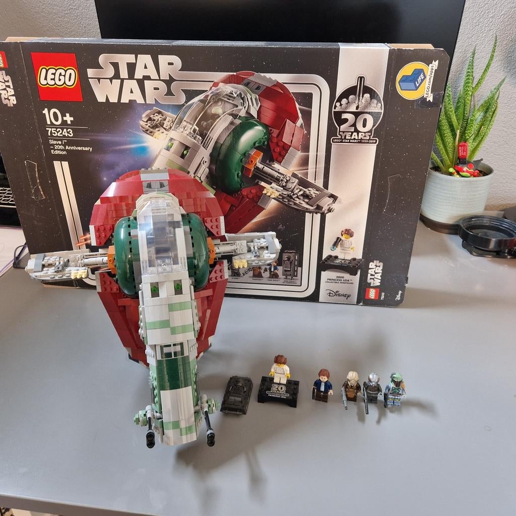 Lego Star Wars 75243 Slave 1, Kinderen en Baby's, Speelgoed | Duplo en Lego, Ophalen of Verzenden, Zo goed als nieuw