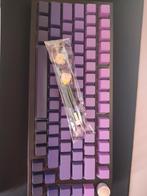 Custom Toetsenbord - Fade Purple Keycaps, Gateron Yellows, Computers en Software, Toetsenborden, Ophalen, Gaming toetsenbord, Zo goed als nieuw