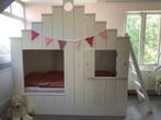 Uniek handgemaakt kinderbed - oerdegelijk!, Ophalen, Gebruikt, 100 cm of meer, Hoogslaper of Stapelbed