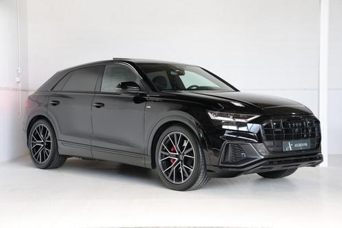 Audi Q8 55 TFSI e Quattro S-line Pano/360cam/Softclose/Stoel, Auto's, Audi, Bedrijf, Q8, 4x4, ABS, Adaptive Cruise Control, Airbags