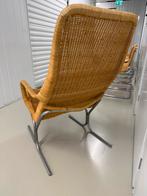 Mooie rieten stoel, Huis en Inrichting, Stoelen, Ophalen, Gebruikt, Bruin, Riet of Rotan