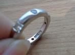 zilveren ring TiSento met rondom heldere stenen [882], Verzenden, Zo goed als nieuw, 17 tot 18, Dame