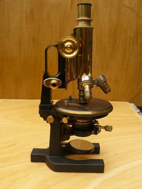 Carl Zeiss Jena Mikroskop Stand III-D, Audio, Tv en Foto, Optische apparatuur | Microscopen, Gebruikt, Biologische microscoop