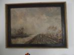 Pie Schmitz Schilderij olieverf, Antiek en Kunst, Ophalen