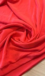 Lap Oranje chiffon, Hobby en Vrije tijd, Stoffen en Lappen, 120 cm of meer, Nieuw, Oranje, Ophalen of Verzenden