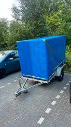 Nette en Stevige gesloten Aanhanger (255x125), Auto diversen, Aanhangers en Bagagewagens, Ophalen of Verzenden, Zo goed als nieuw