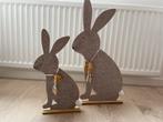 Decoratie Konijnen/Hazen Pasen, Ophalen of Verzenden, Zo goed als nieuw