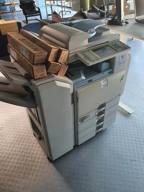 Ricoh MPC 3000 kopieermachine met finischer, Computers en Software, Printers, Gebruikt, All-in-one, Kopieren, Scannen, Ophalen of Verzenden