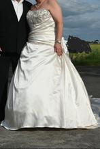 Champagne kleurige trouwjurk, Ophalen, Zo goed als nieuw, Overige kleuren, Trouwjurk