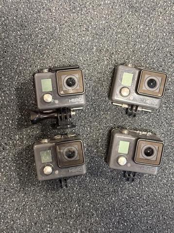 4x GoPro Hero beschikbaar voor biedingen