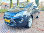 Ford Ka 1.2 69pk 2011 Zwart AIRCO NW APK, Auto's, Ford, Voorwielaandrijving, Stof, 1242 cc, 4 cilinders