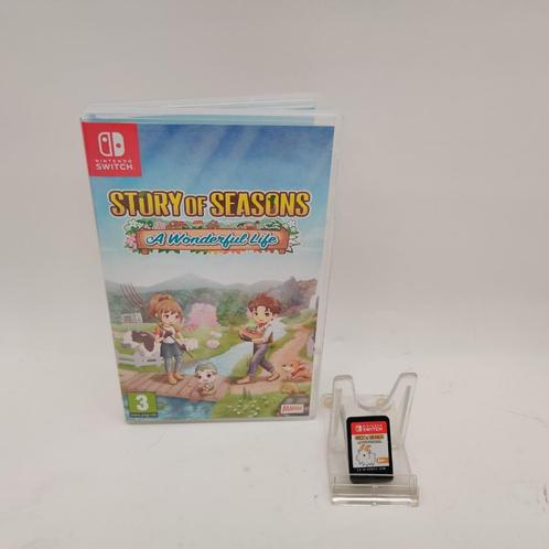 Story of Seasons: A Wonderful Life - Switch nu voor:€19.99, Spelcomputers en Games, Games | Nintendo Switch, Zo goed als nieuw
