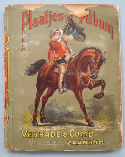 Verkade plaatjes album 2e album eerste druk uit 1904, Boeken, Prentenboeken en Plaatjesalbums, Gelezen, Ophalen of Verzenden