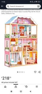 Kidkraft Charlotte Poppenhuis - Nieuw in Verpakking, Ophalen, Nieuw, Poppenhuis