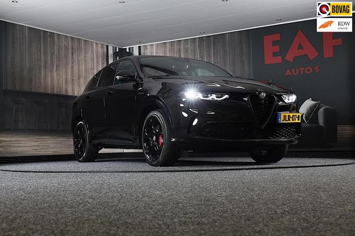 Alfa Romeo TONALE 1.5T Hybrid Veloce / 160 PK / Acc / Leder, Auto's, Alfa Romeo, Bedrijf, Te koop, Tonale, 360° camera, ABS, Achteruitrijcamera