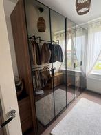5 Doors Reflective Glass Retro Wardrobe Brand Vivense, Ophalen, Gebruikt, 200 cm of meer, Retro