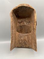 250895 Groot oud Afrikaans Luba apen masker uit Congo., Antiek en Kunst, Ophalen of Verzenden