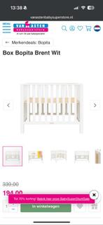 Baby box van BOPITA met kleed van Little dutch, Kinderen en Baby's, Boxen, Ophalen, Zo goed als nieuw, Vierkant, In hoogte verstelbaar